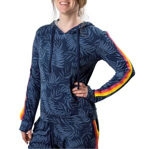 FITKICKS ‘76 TROPIC CRUSH VARSITY HOODIE - XL